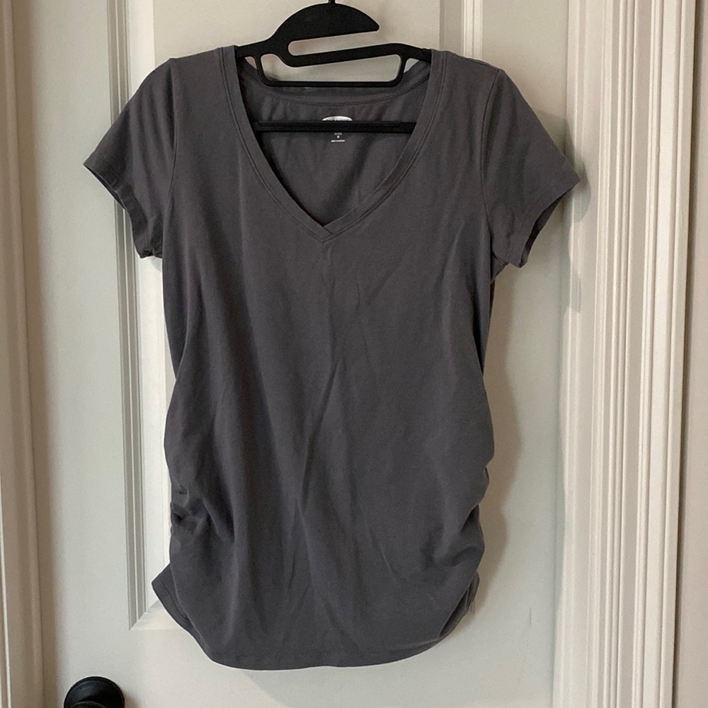 Medium Gray Old Navy Maternity Top